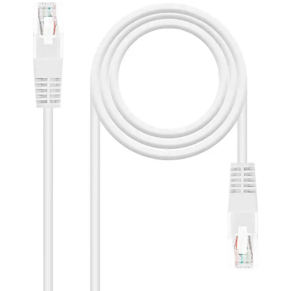 NANOCABLE UTP RJ45 Ethernet Patch LAN Local Area Network Cable for PC Laptop Switch Router White 10.20.0403-W 3m Cat.6