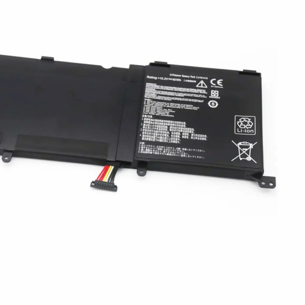 New C41N1416 Аккумулятор для ноутбука Asus ZenBook Pro G501 G501J G501VW G501VJ G501JW G601J N501J UX501LW N501L UX501J Series