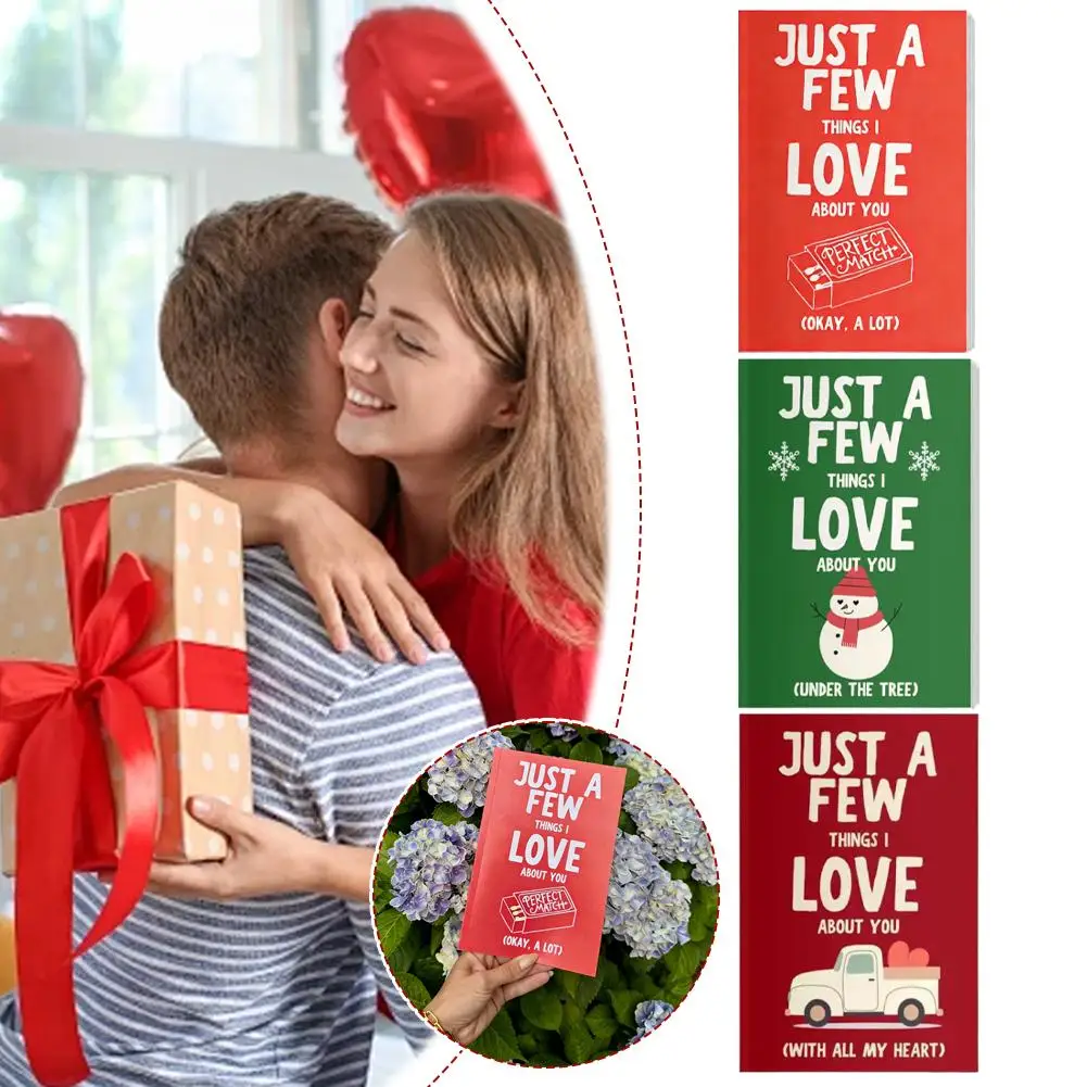 

Just A Few Things I Love About You" Fill-in-the-Blank Love Book Romantic Couple Journal, Perfect for Valentine's Day Anniversary