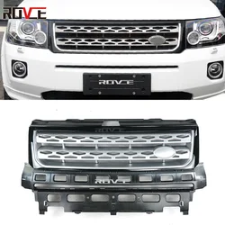 ROVCE Front Grille Bumper Mesh Grill For Land Rover Freelander 2 LR2 2010 2011 2012 2013 2014 2015 2016 Car Accessories ABS