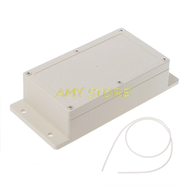 White Waterproof Wire Cable Junction Box Plastic Electronic Project Instrument Enclosure Protective Case 158mm x 90mm x 46mm