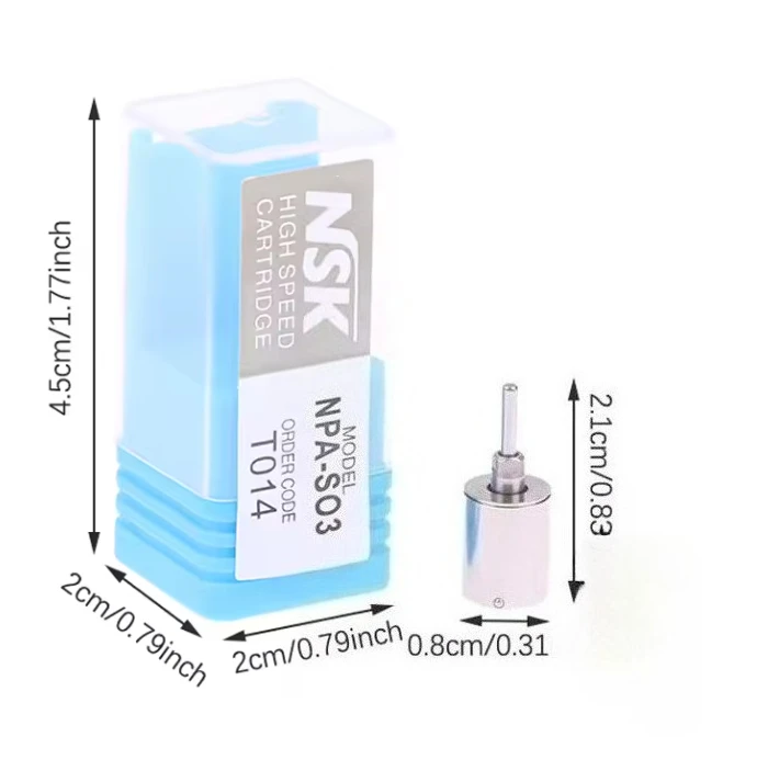 

6 шт. картридж с наконечником, высокоскоростной турбороторный картридж, головка ключа, подшипники, подходит для стандартных аксессуаров NSK, инструмент