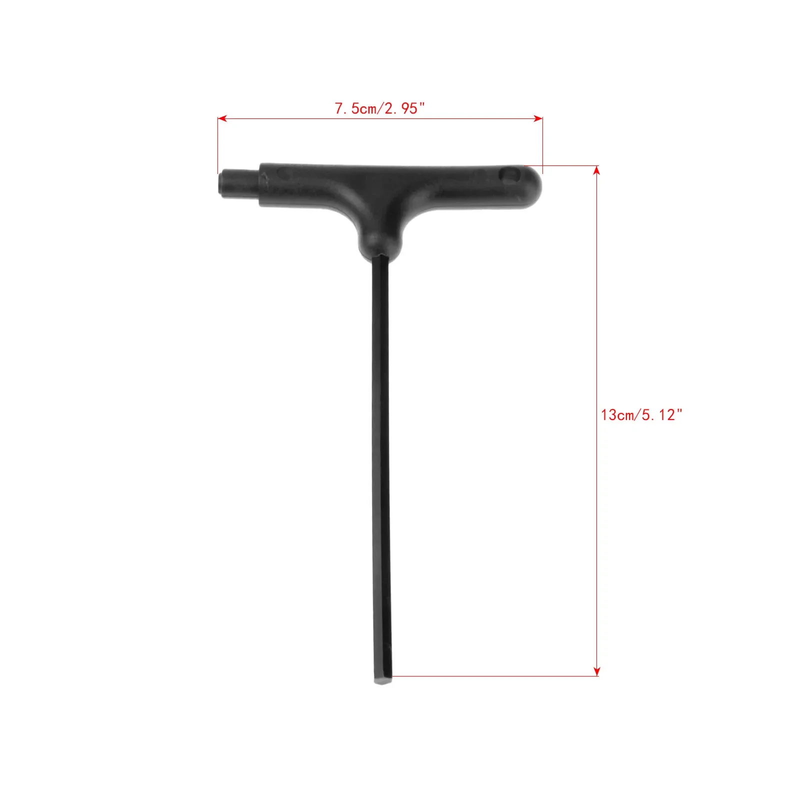 1Pc Roller Skate Shoes Toe Stop Spanner Blade Tools Allen Wrench Inline Skate Shoes Repair Hex Key Inner Hexagon Spanner 4mm