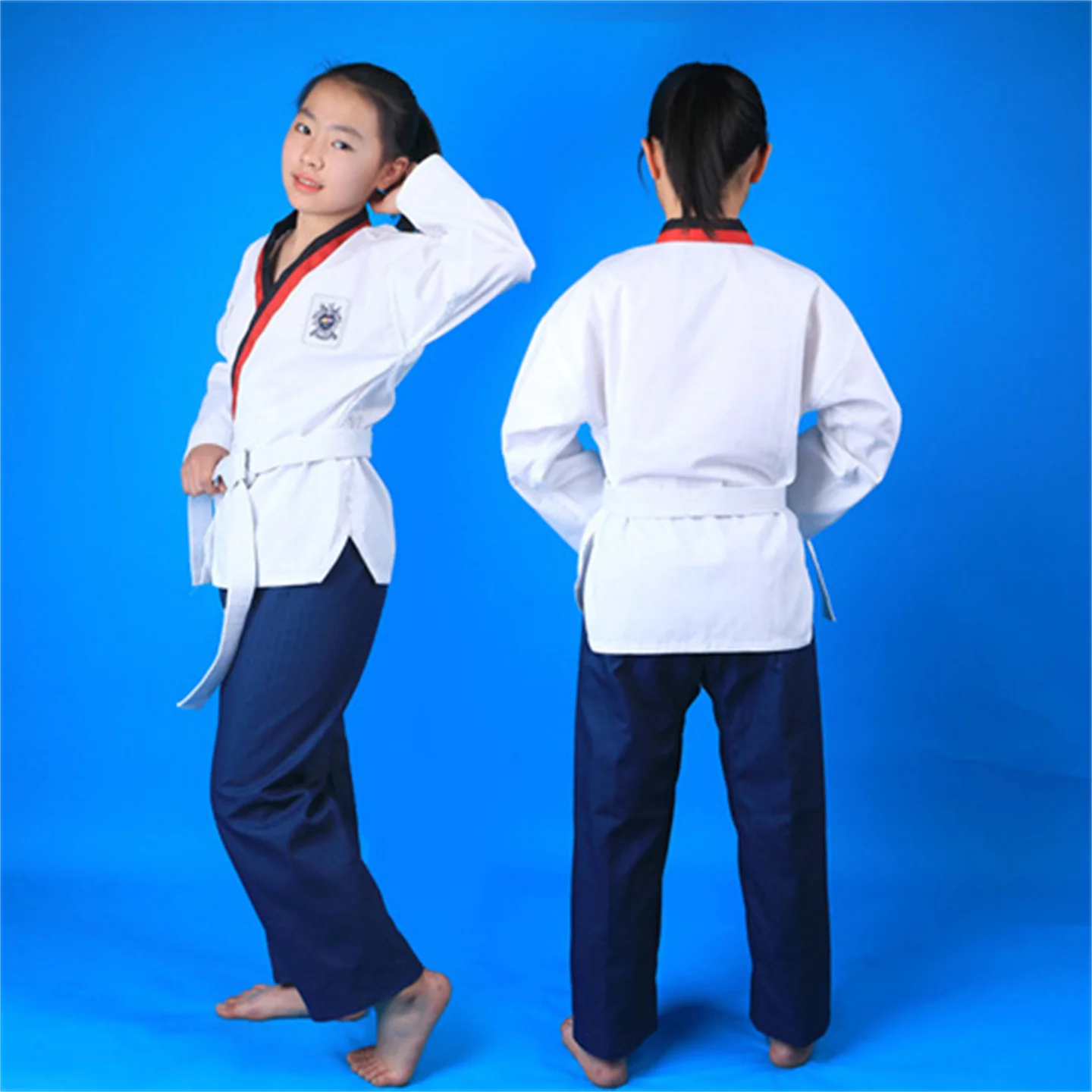 Taekwondo Children's Men's And Women's Adult Training Clothes Performance Clothes Master Clothes Taekwondo Clothes