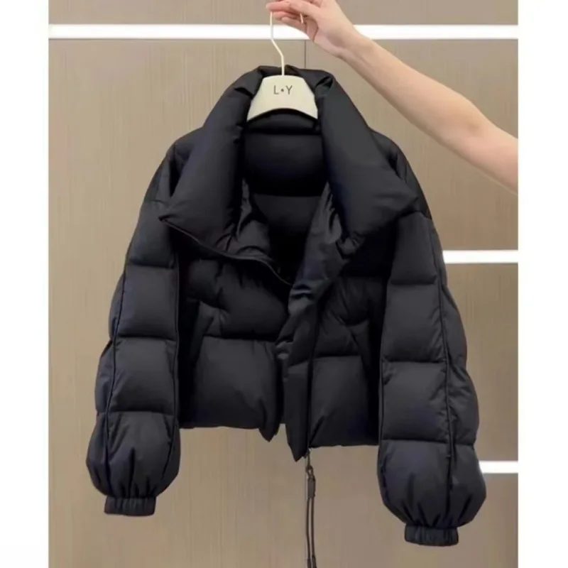 Women's Parkas 2026 New Cotton Jacket Robe Winter Short Coat Loose Thick Cotton Clothing