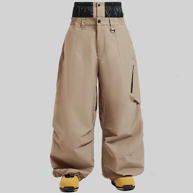 

Зимние спортивные свободные женские зимние штаны, уличные горные мужские лыжные брюки, водонепроницаемая мотоциклетная мужская одежда для сноуборда