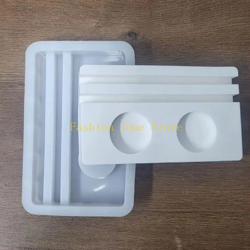 N5KA Holder Decors Silicone Mold Figure Holder Mold Creative Insert Ornament to Festive Celebration