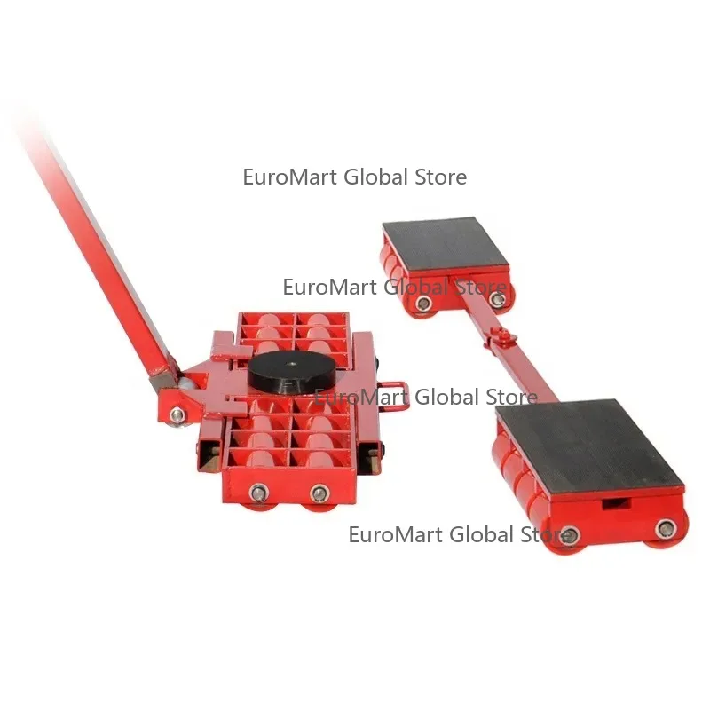 

4T-32T Max 18 Tons Moving Skates Small Cargo Carrying Tanks Transport Trolley Cargo Trolley for Sale Industrial Machinery Mover