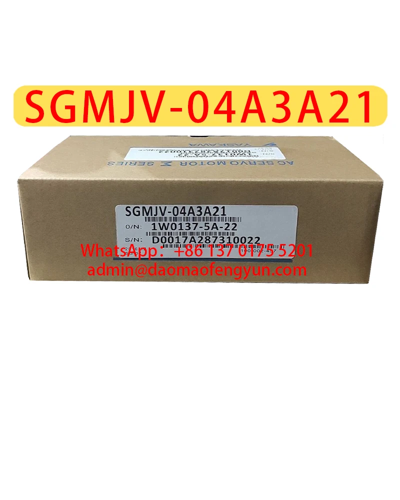 

SGMJV-04A3A21 Brand New Servo Motor，SGMJV 04A3A21，Fast shipping