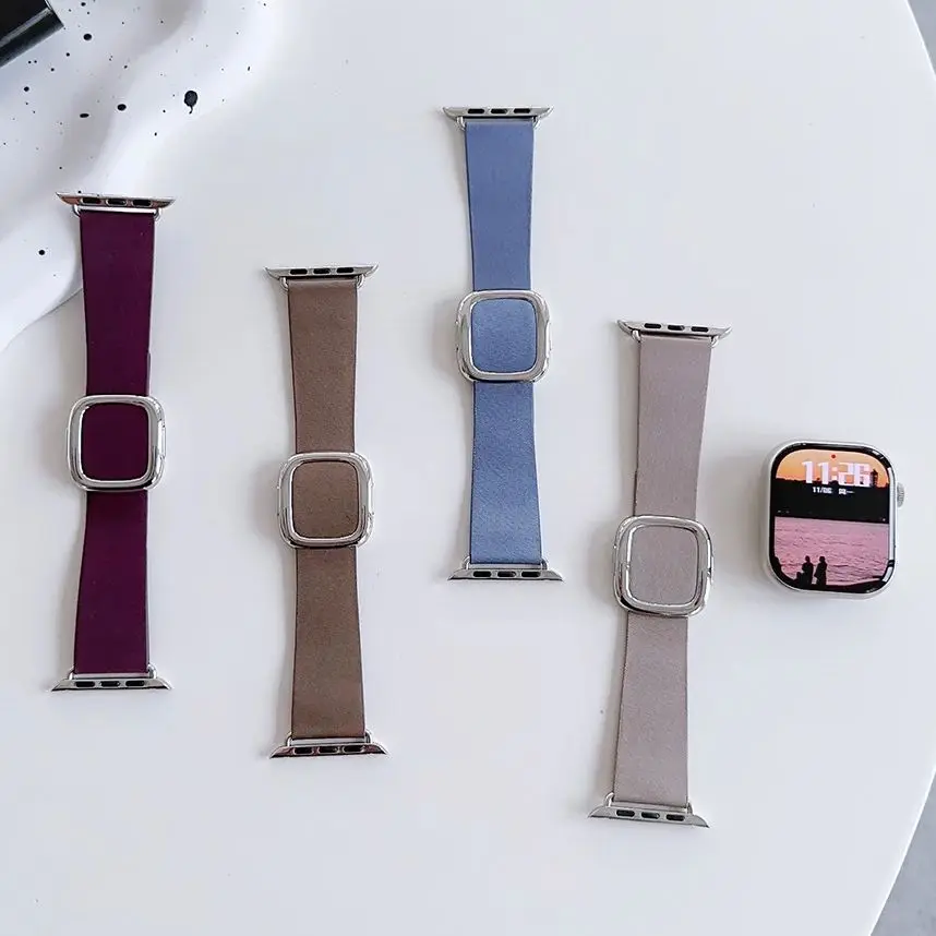 Fabric strap Correa 45mm 41mm For iWatch Series 9 8 7 6 5 4 SE For Apple Watch Ultra 2 49mm Bracelet Smart Watch Band 44mm 40mm