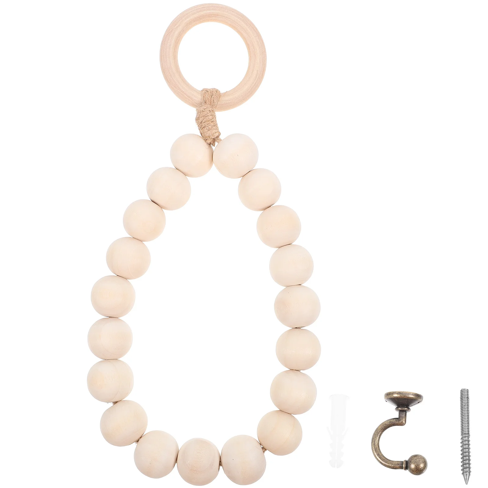 

Wood Towel Rack Vintage Style Bathroom and Kitchen Wall Mounted Towel Holder for Hanging Towels Space Saving Organizer