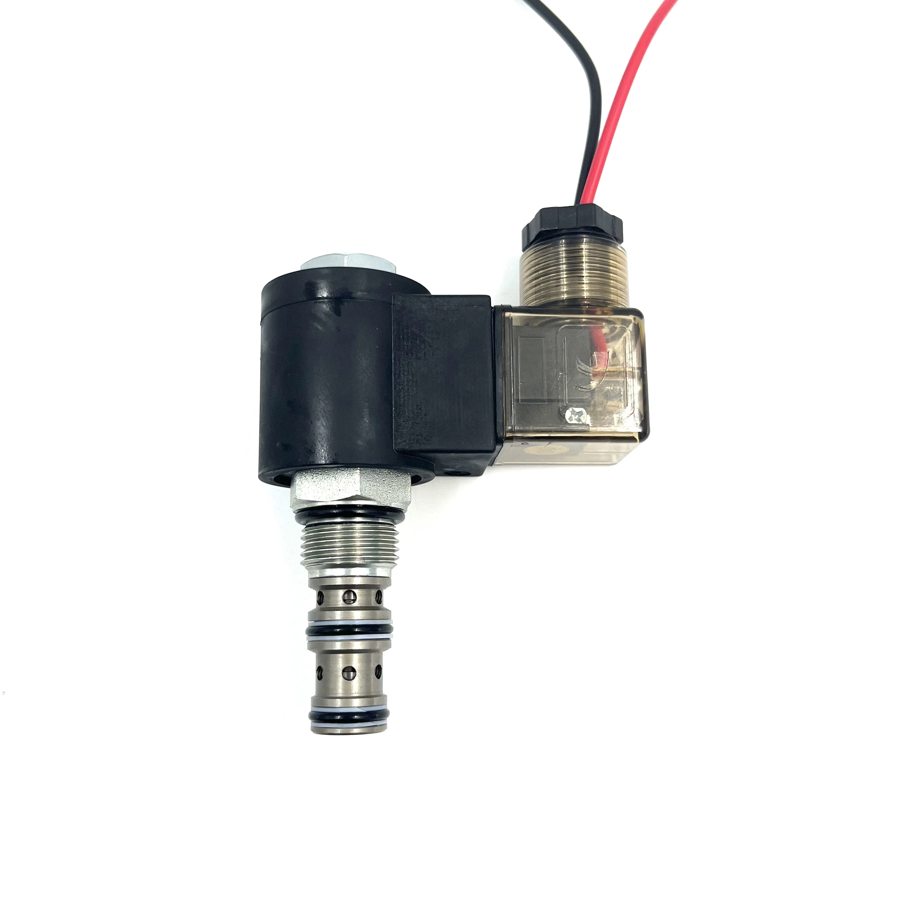 

12V 24V 16mm Coil Hydraulic Cartridge Valve Solenoid Valve SV08-30 Solenoid on off Controls 2-position 3-way