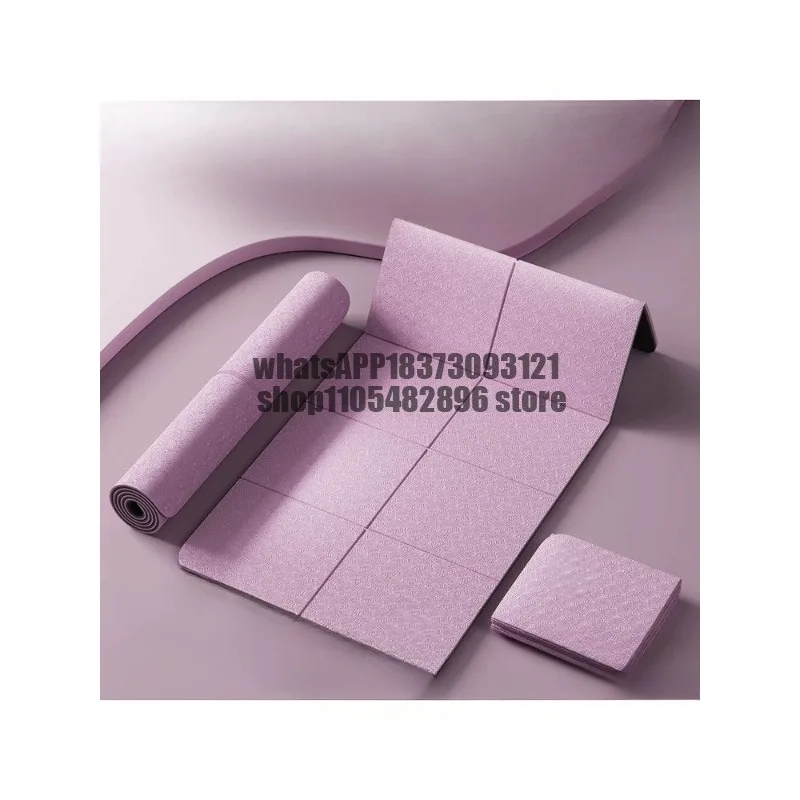 German foldable yoga mat non-slip thickened fitness mat portable women can sleep enlarged widened home training