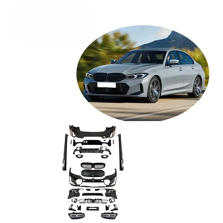 

G20 BODYKIT for G20 Lci 2019+ Upgrade 2023 M-tech Body KIT Car Bumper With Head Light Front Grille Full Set Faceflit Partscu