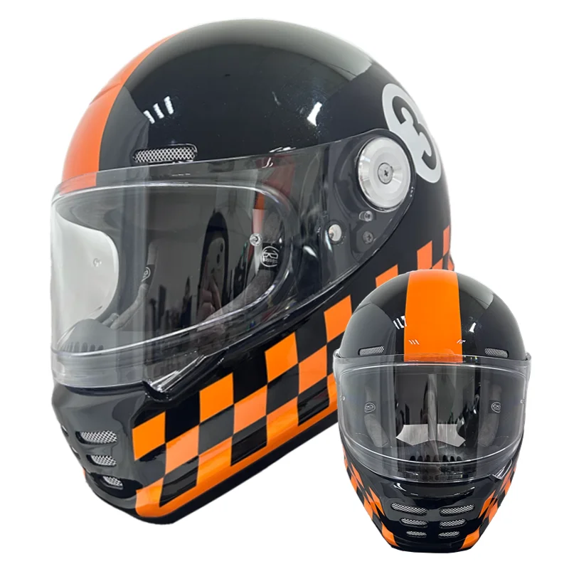 Casco da Moto in Fibra di Vetr - Carbon Fiber Lightweight Motorcycle Helmet recensione e prezzo