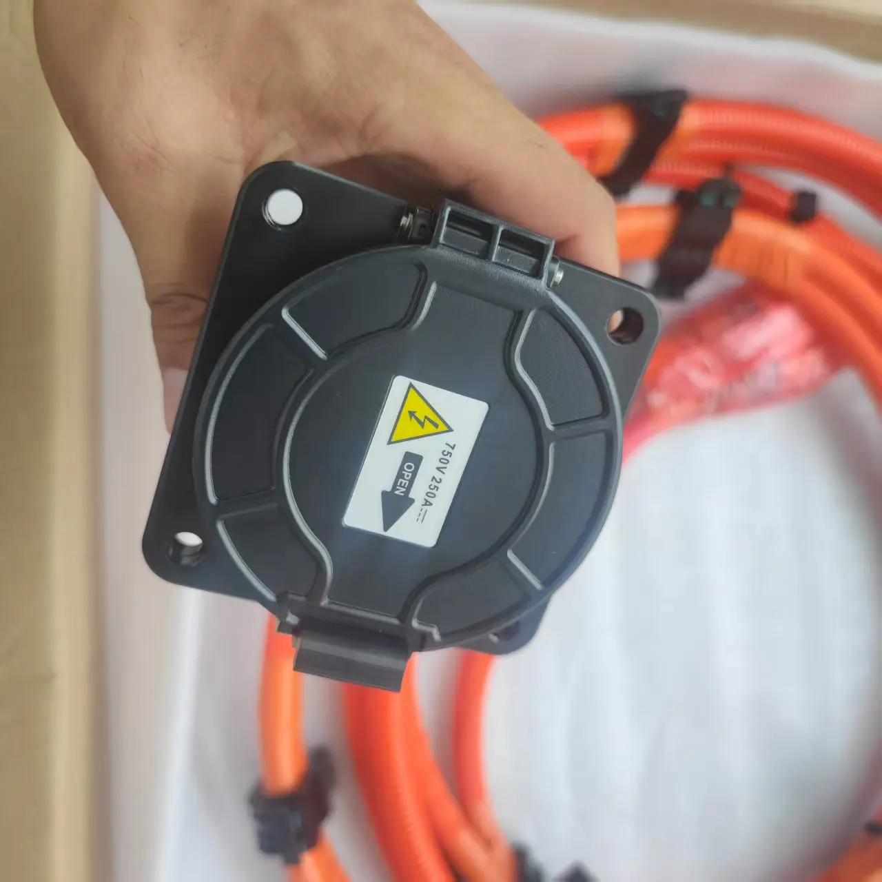 Wholesale High-quality Songjia Custom High-voltage Wiring Harnesses for Electric Vehicles, Model SA3EK-2105050, Suitable for BYD