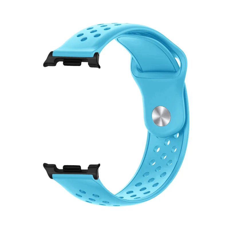 

Sport Loop Strap For Xiaomi Mi Band 8Pro 9Pro Redmi Watch 5 4 Bracelet Reverse-buckle Air Hole Sweatproof Silicone Watch Band