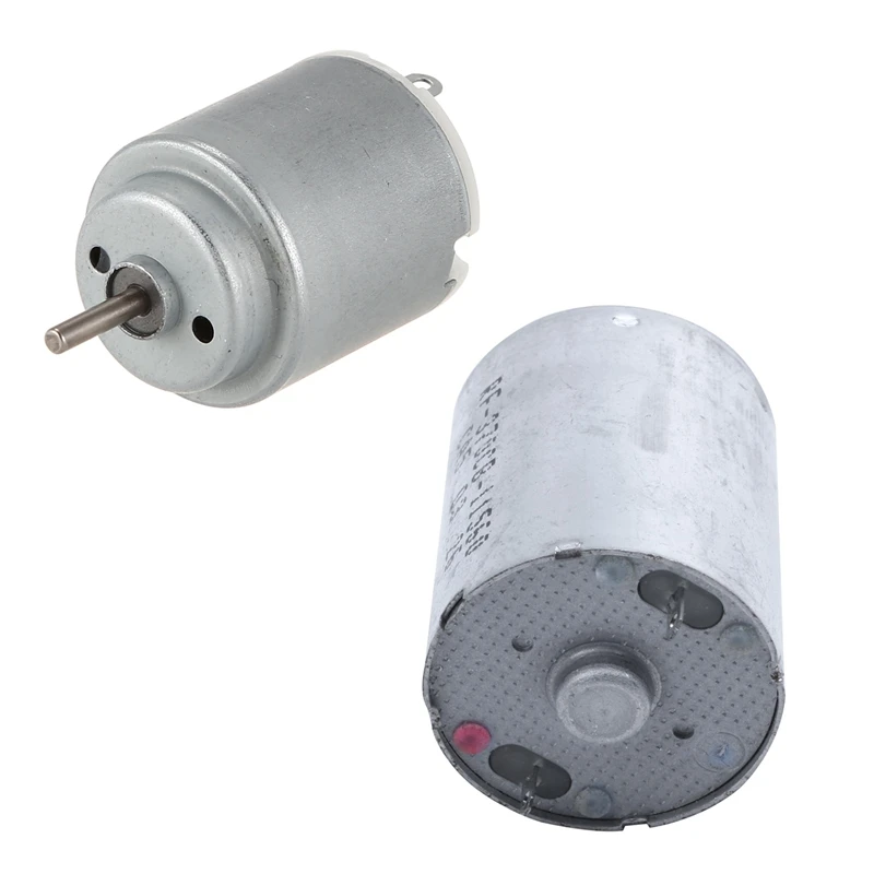 2 Pcs Rotary Speed Terminals Electric Mini Motor-6760Rpm & 1000Rpm