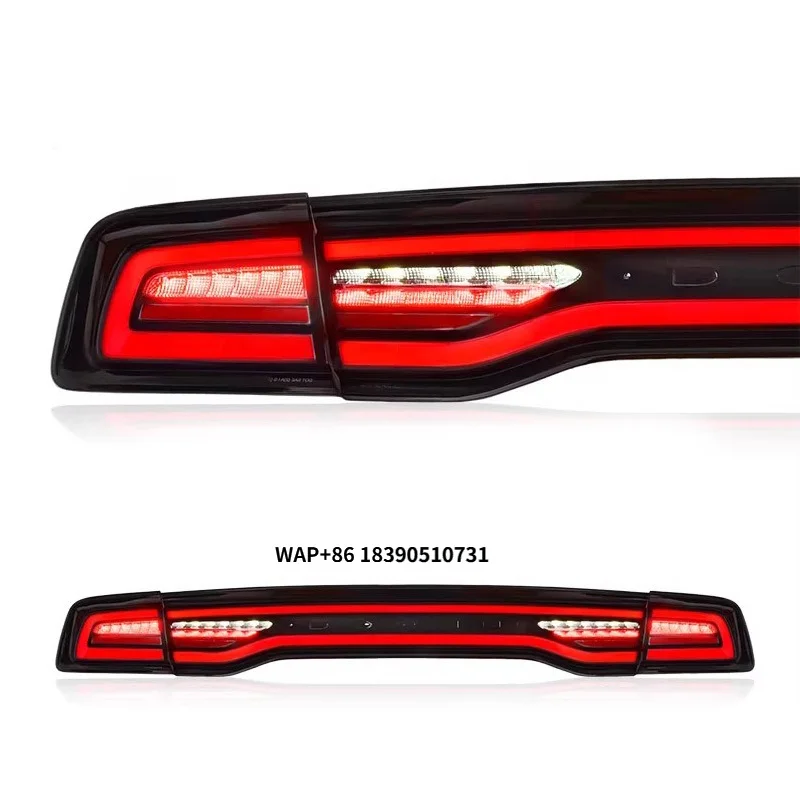 Car Styling for Dodge Charger Tail Lights 2011-2014 LED Tail Lamp DRL Signal Brake Reverse Auto Accessories