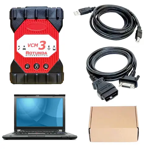 VCM3 Diagnostic Tool with Laptop IDS V130 Fault Detector Programming Device Tool VCM 3 Supports CAN-FD DOIP
