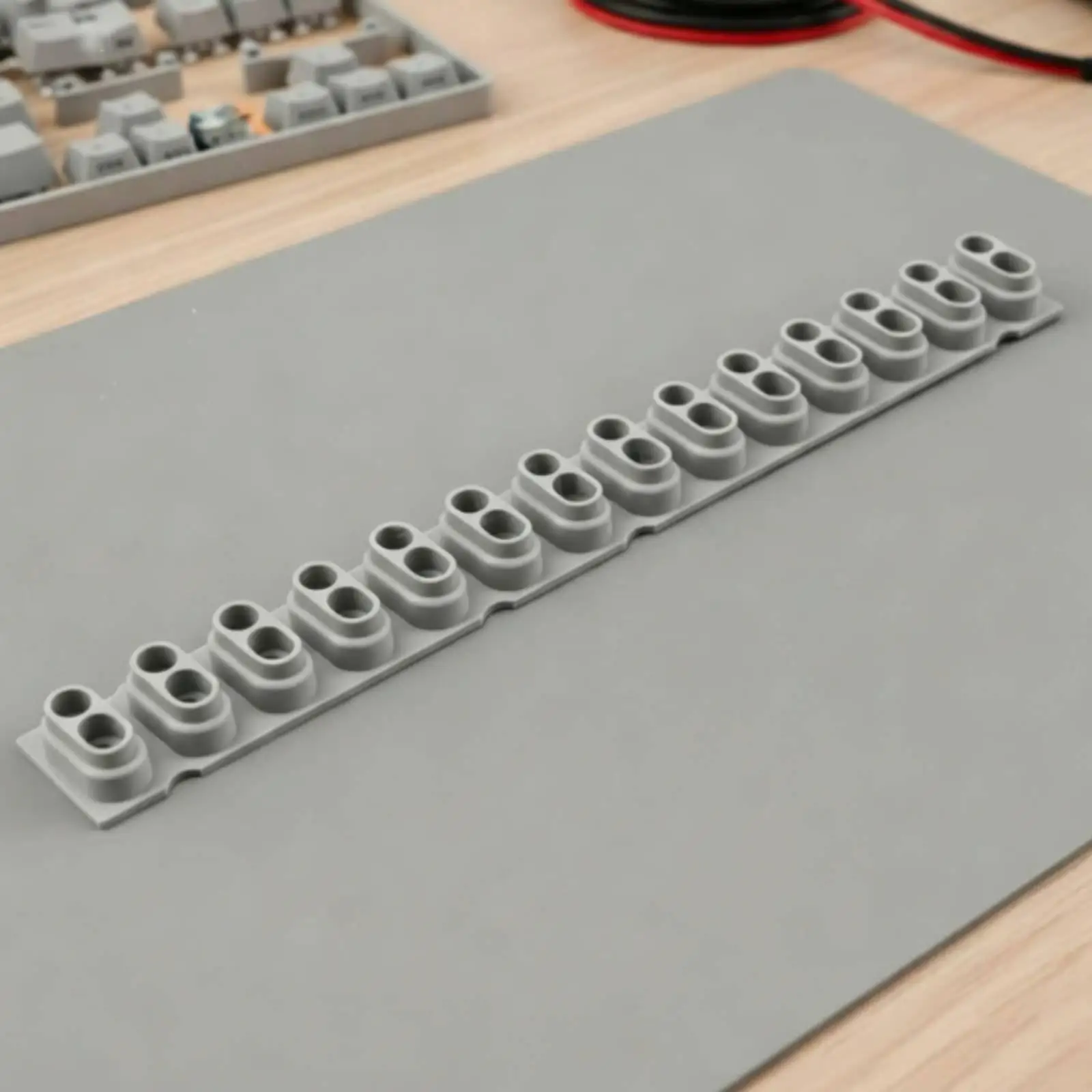 Electronic Keyboard Conductive Rubber Pad for Korg Poly-800 7-key Piano Accessories High Resilience Silicone Repair