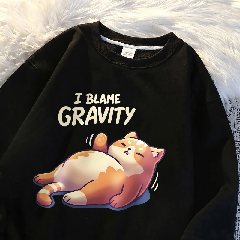 

I Can'T Get Up Sweatshirt Wos Fleece Warm Fur-Liner Sudaderas Harajuku S-Xxl Sudadera Fashion High Quality Sportswear