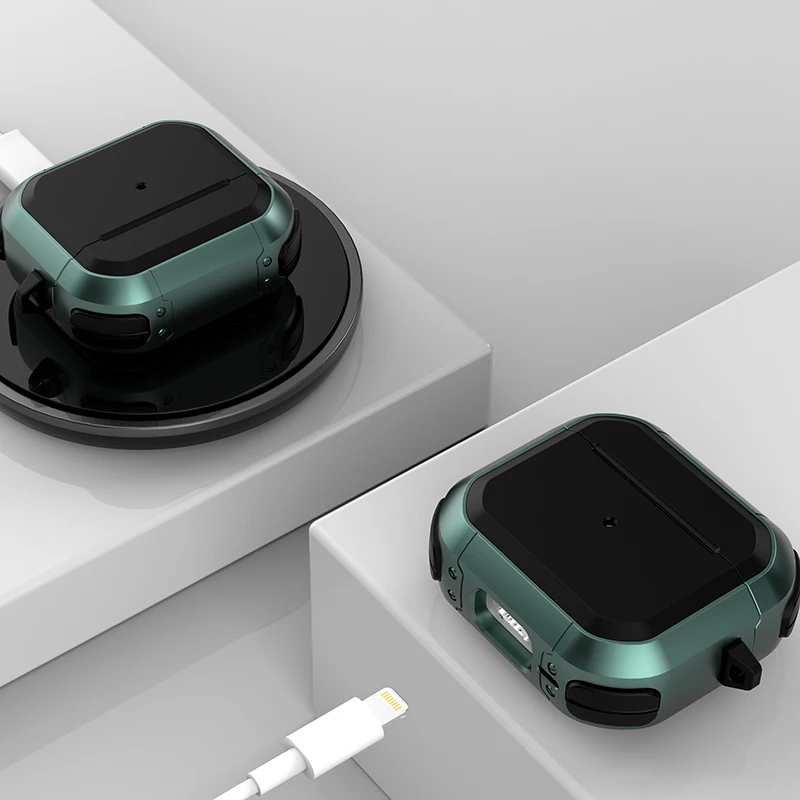 غطاء لجهاز Airpods Pro 2 حافظة تي بي يو غطاء حماية لجهاز AirPods 3 جيل ملحقات سماعات لاسلكية مع سلسلة مفاتيح