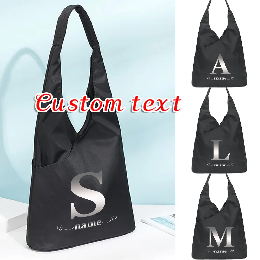 

Personalized Customized Women's Shopping Bag Large Capacity Multifunctional Travel Shoulder Bag Commuting Handbag