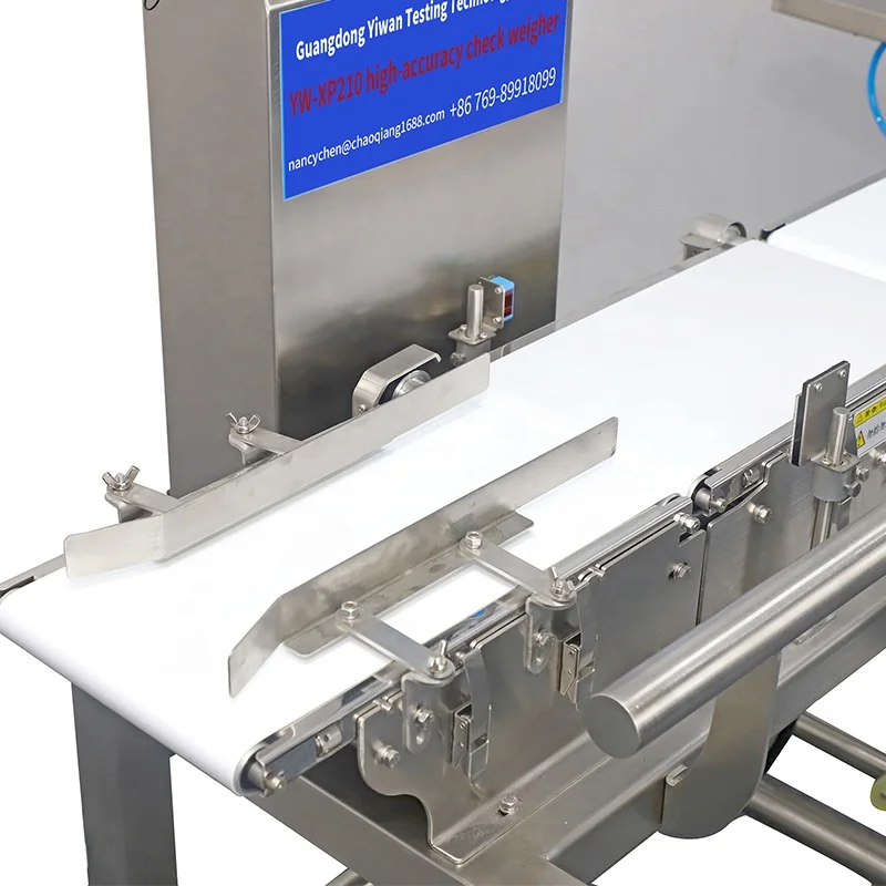 Mini Scale Conveyor Belt System - usage example
