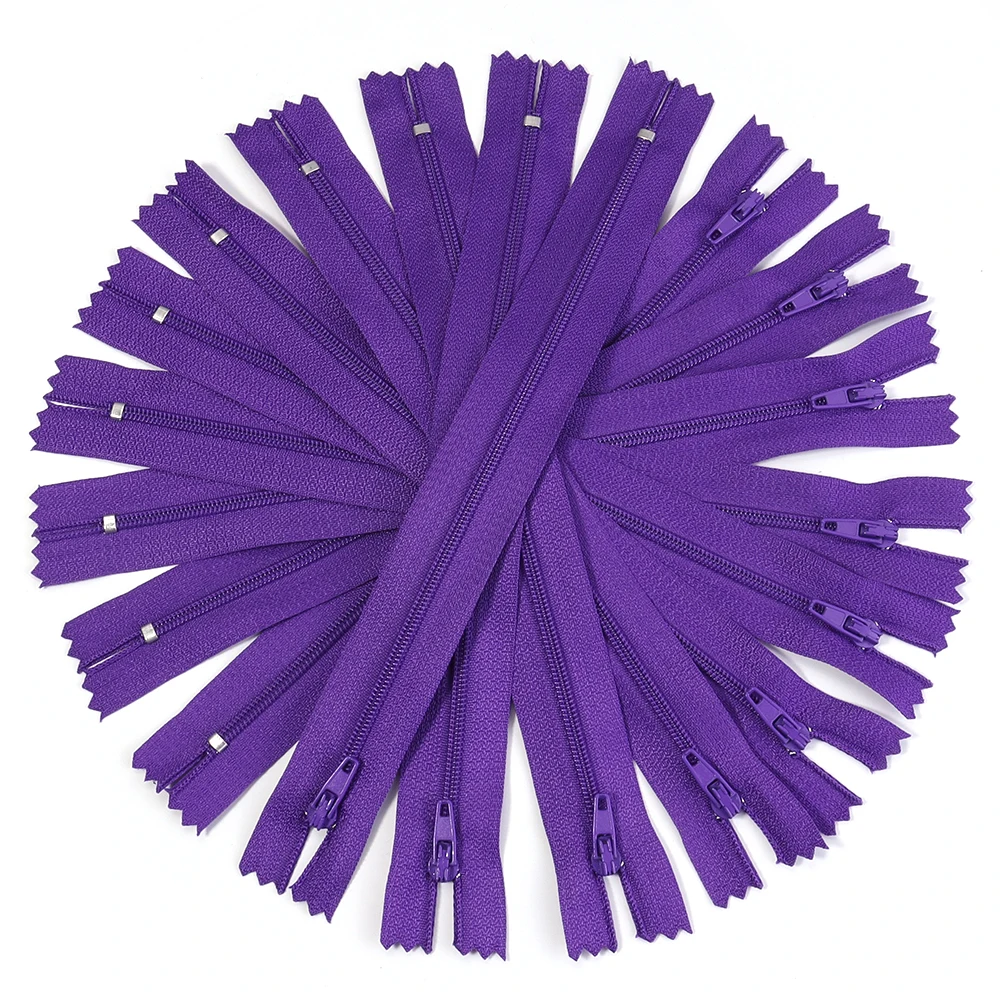 10pcs Nylon Zipper for DIY Handmade Clothes