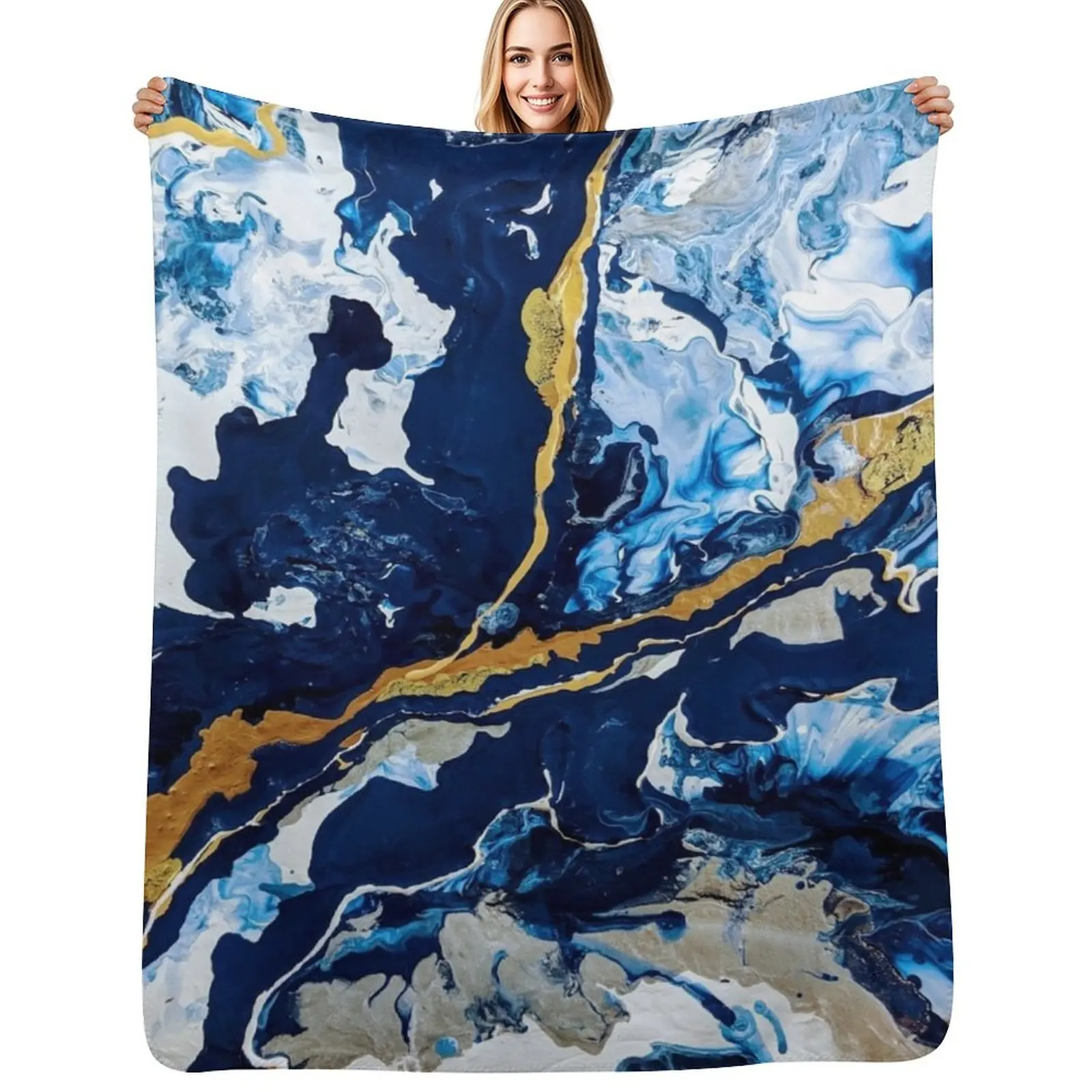 

Midnight Waters IV Throw Blanket heavy to sleep Cute Multi-Purpose For Sofa Thin Blankets