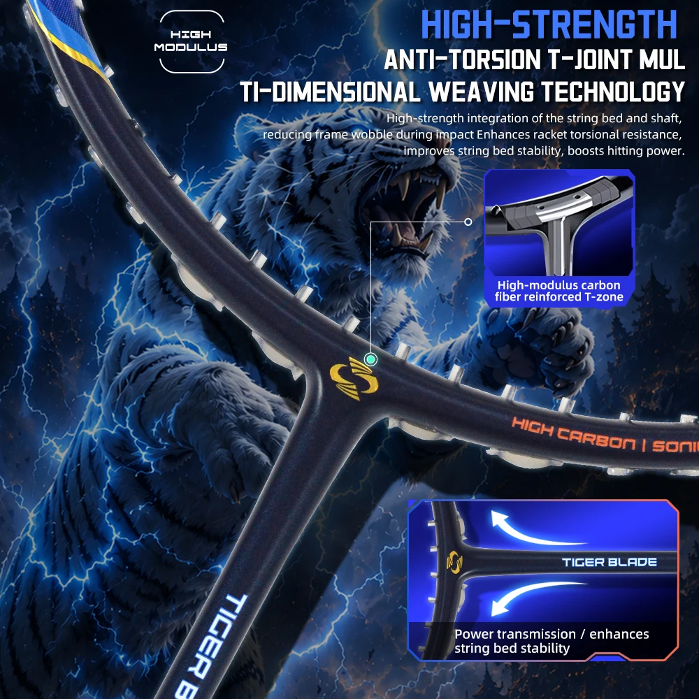 Tiger Blade - Badminton Racket - Badminton Raket ulasan dan harga
