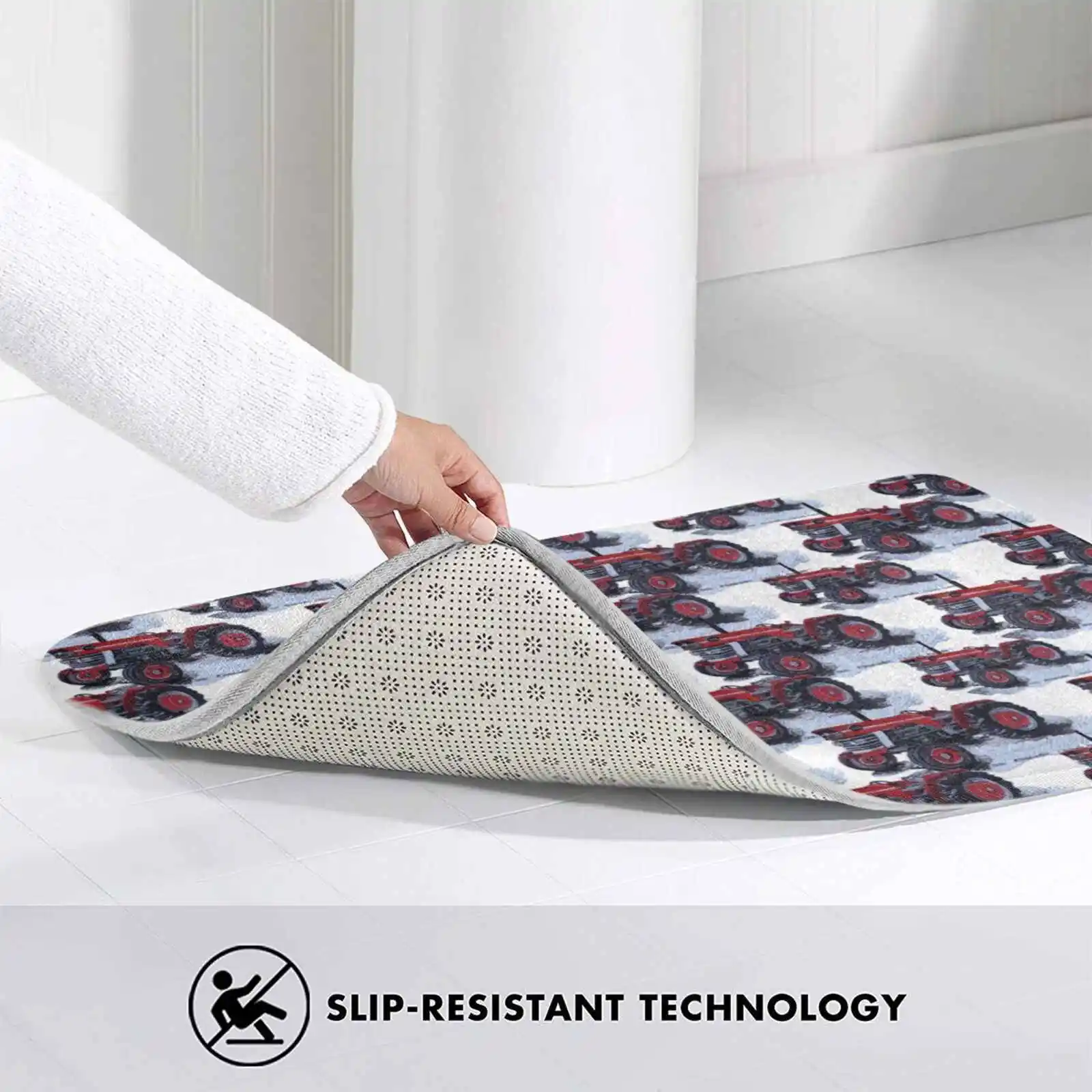 الأحمر جرار تي شيرت القطن التي شيرت أحمر أسود الصلب الزراعة مزرعة ساحة آلات المزرعة ماسي فيرغسون 178 خمر جرار قديم #6