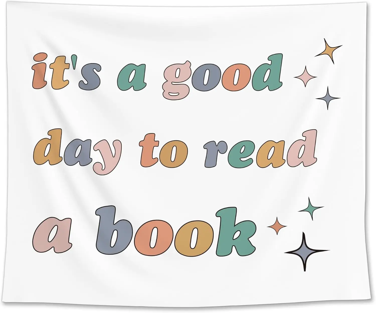 Reading Quote Tapestry 