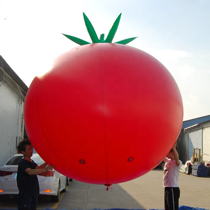 Outdoor giant inflatable vegetable balloon inflatable tomato