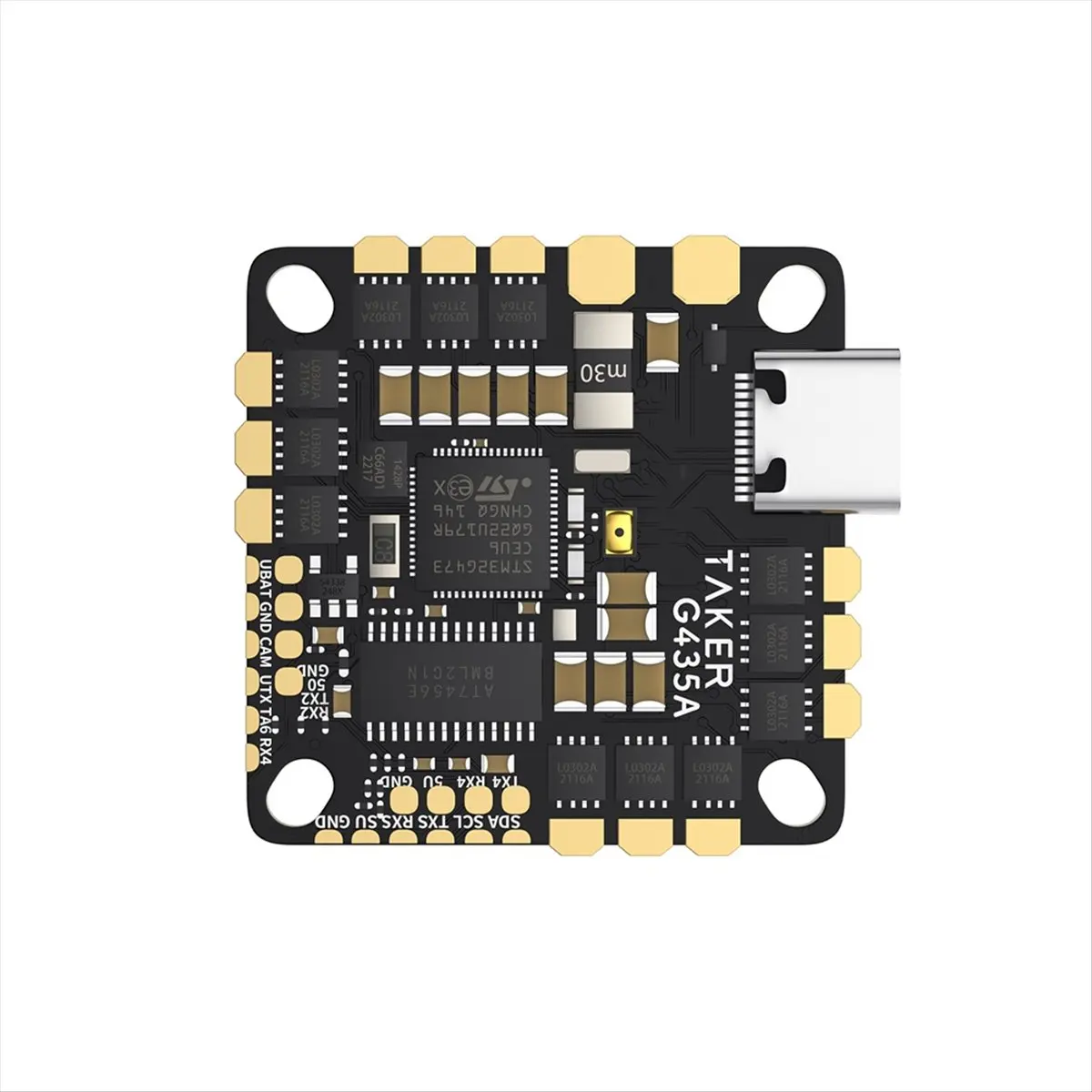 New GEP-TAKER G4 35A AIO G473 Flight Control 170MHz 2-4S BLHELIS 35A ESC for RC FPV Racing Drone