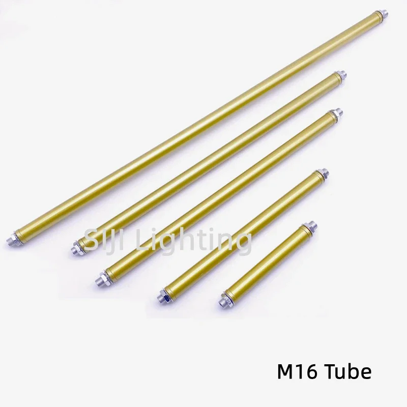 M16 Hollow Tube M16 Rod M10 Thread Tube Pendant Light Connection Rod 16mm Lamp Tooth tube For Chandelier Led Table Lamp Lights