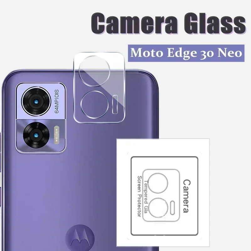 Camera Lens Tempered Glass for Motorola Moto Edge 30 Neo Back Screen Protector Film  Edge 30Neo Full Cover Clear Camera's Glass