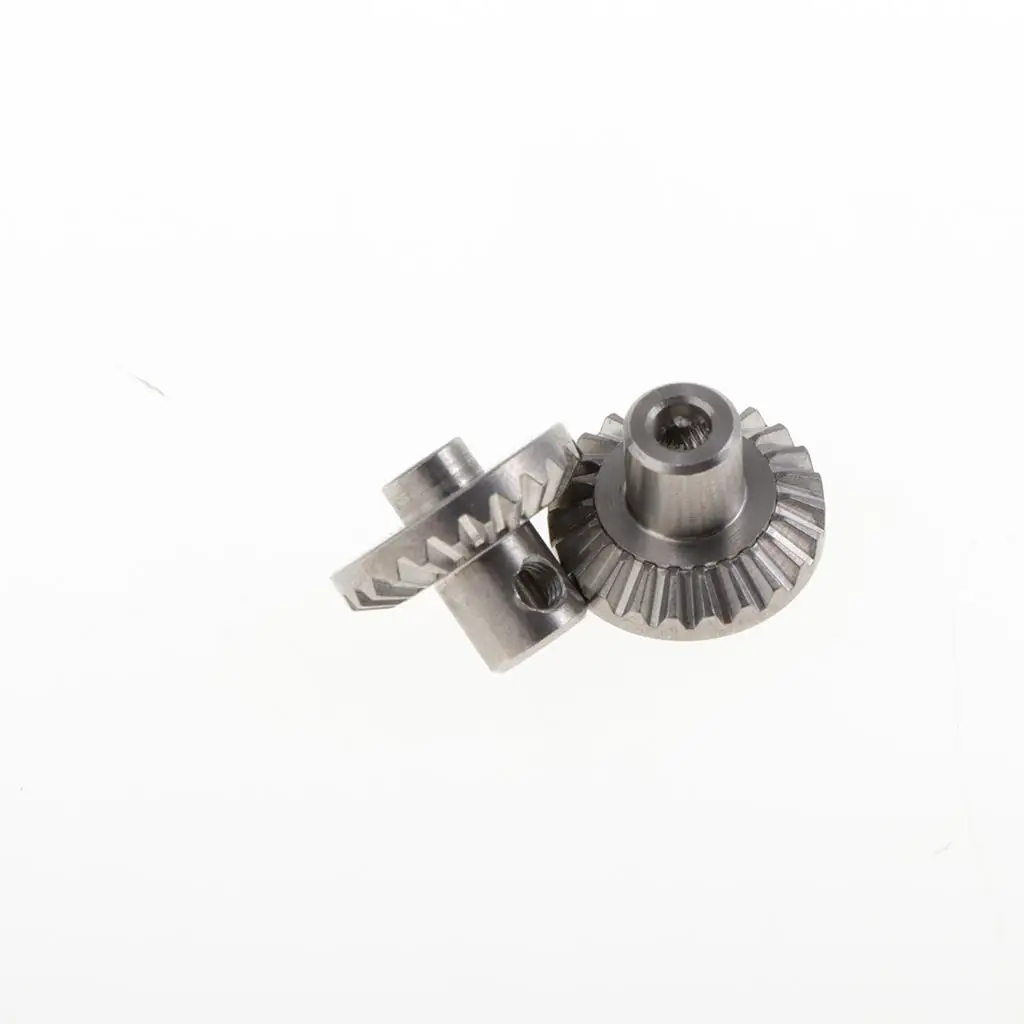 RC Truck Pinion Gear 22T Bull 11T Bevel Metal Gear Set for WPL B14 B24 C14 C24 C34 B16 B36 Model Car