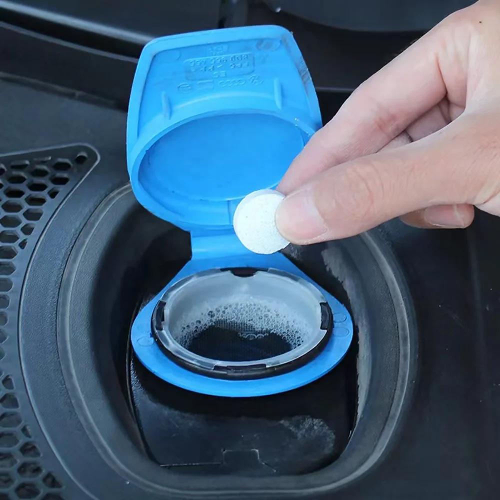 800PCS Car Windshield Clean Washer Fluid Tablets Windshield Tablet Cleaner Glass Windshield Washer Fluid Tablet for Cold Weather