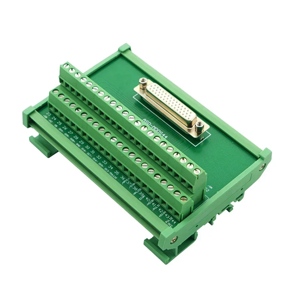 ASD-MDDS44 Relay Adapter Board for Delta B2 Inovance INVT Servo CN1 DB Track Type Terminal Block IO Module
