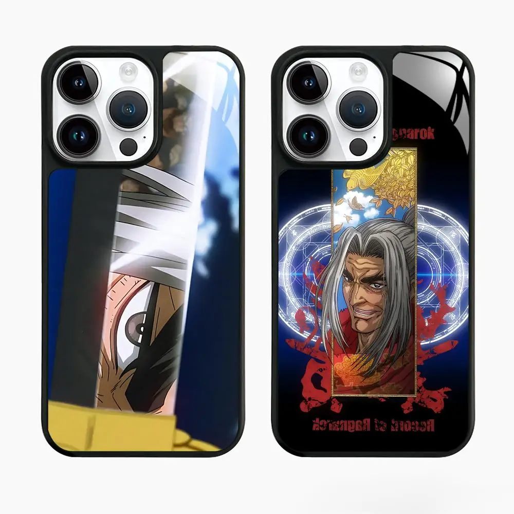 Record of Ragnarok Anime Sasaki Kojiro For lPhone 18 17 16 e 15 14 13 12 11 Pro Max Plus For Anti-slip textured phone case