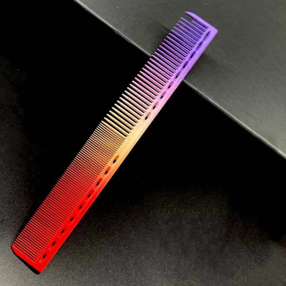 

Plastic Hair Cutting Comb Colored Anti-Static Pro Hairdressing Combs Professional Hard Fine Cutting Comb Salon