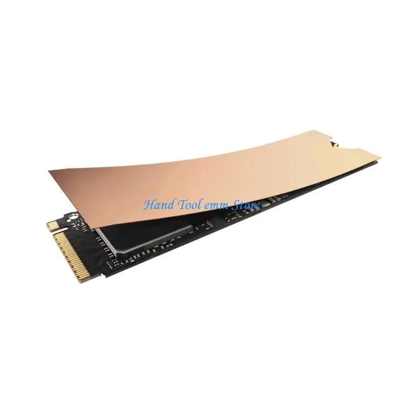 H37F Copper Heatsink NVME PCI-E SSD Cooler Radiator for M.2 Heat Sink Coo