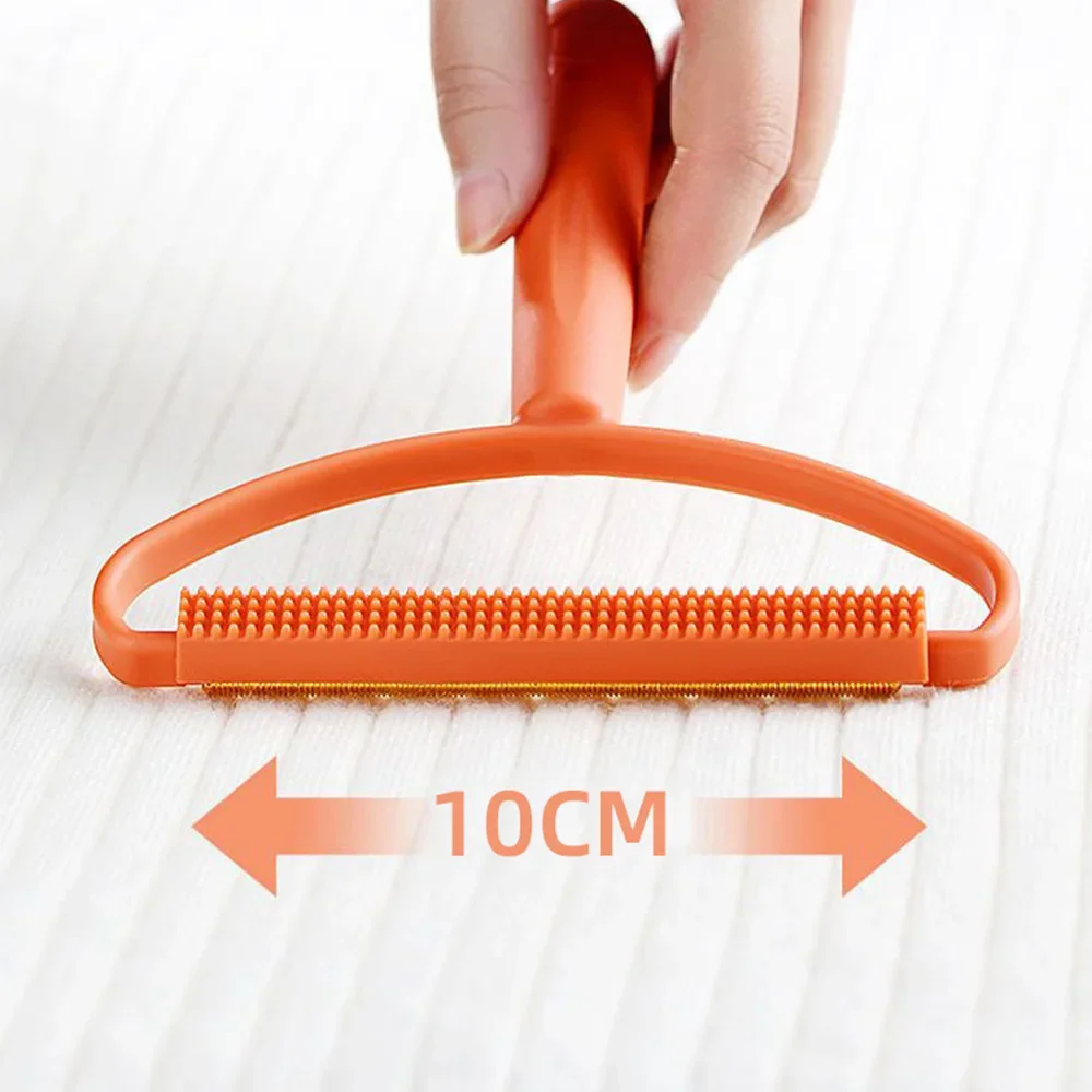 1-50Pcs Kleidung Haar Schaber Pet Manuelle Lint Entfernung Mantel Kleidung Doppelseitige Haar Entfernung Rasierer Pinsel Werkzeug für Teppich Wolle – Detail 6