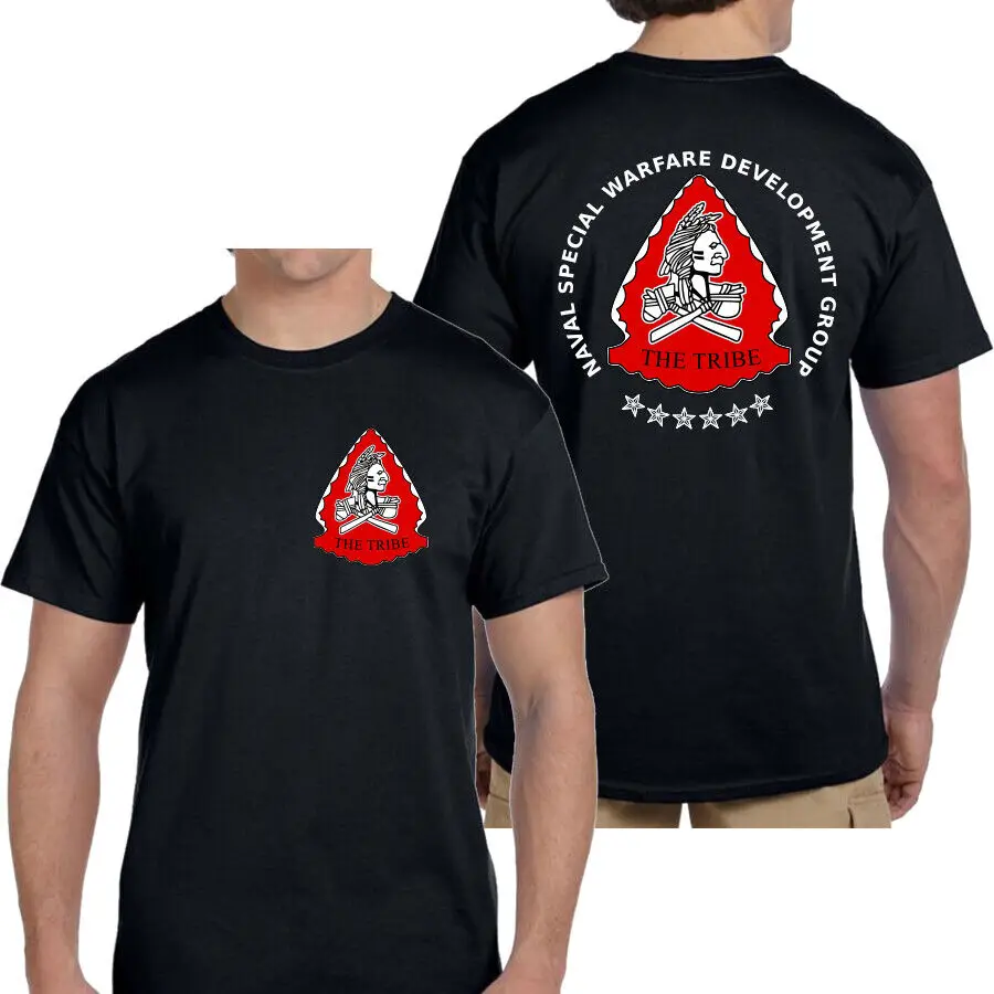 NSWDG DEVGRU The Tribe Seal Team Six Red Squadron T-Shirt 100% Cotton O-Neck Summer Short Sleeve Casual Mens T-shirt Size S-3XL