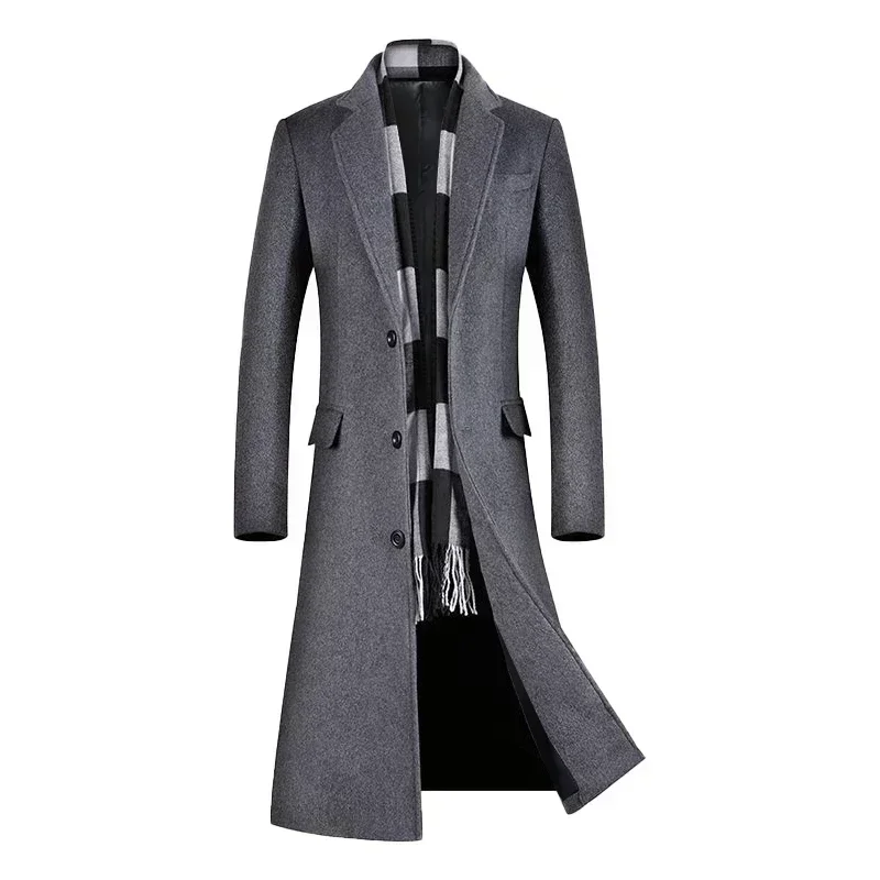 Coats for Men,A Long Jacket Below The Knee,Men\'s Overcoat,Wool content 54%,Men Coats,Wool Coat Men, Winter Coat Men