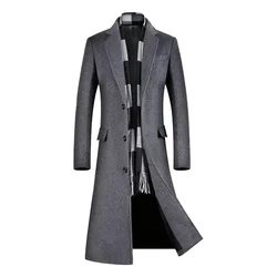 Coats for Men,A Long Jacket Below The Knee,Men's Overcoat,Wool content 54%,Men Coats,Wool Coat Men, Winter Coat Men