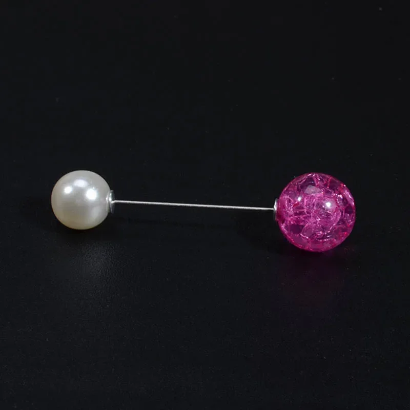 2023Fashion 1Pc Ms./Girl Imitation Pearl Brooch Classic Charm High Quality Accessories Simple Crystal Women\'s Jewelry