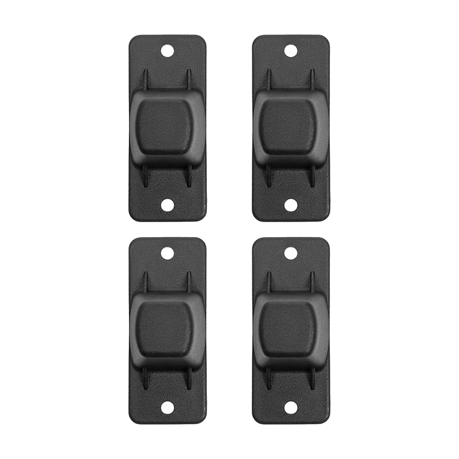 4pcs Suitcase Foot Strong Replacement Accessories Black Suitcase Side Feet,Replacement Stud luggage Feet Pads Universal